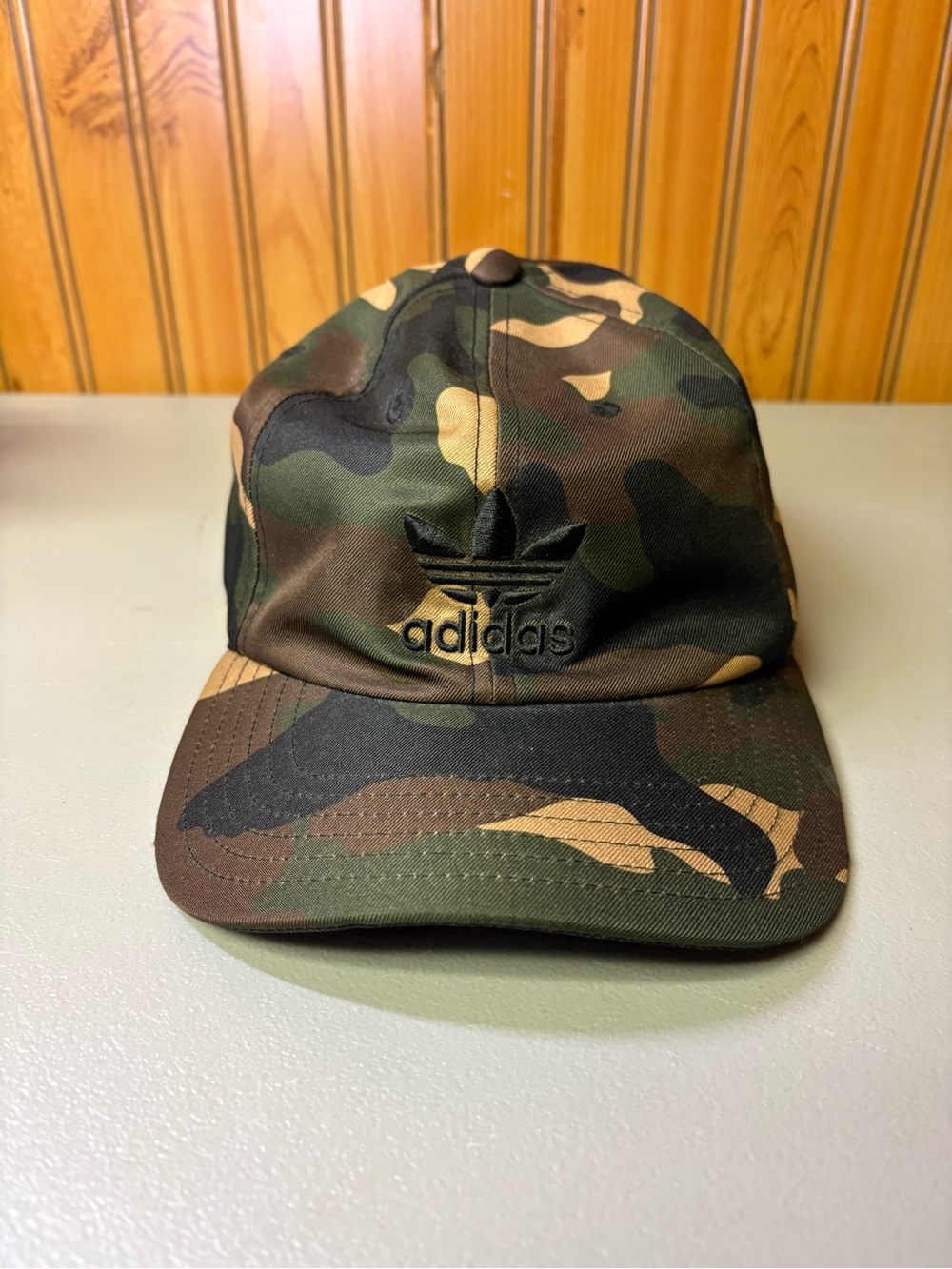 adidas Camo Cap - Green, Brown, Black